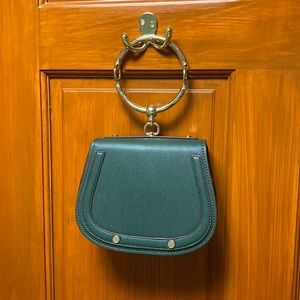 Asos green bag zara style chloe